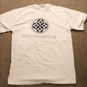 White Comfort Colors Impeccable Pig T-Shirt